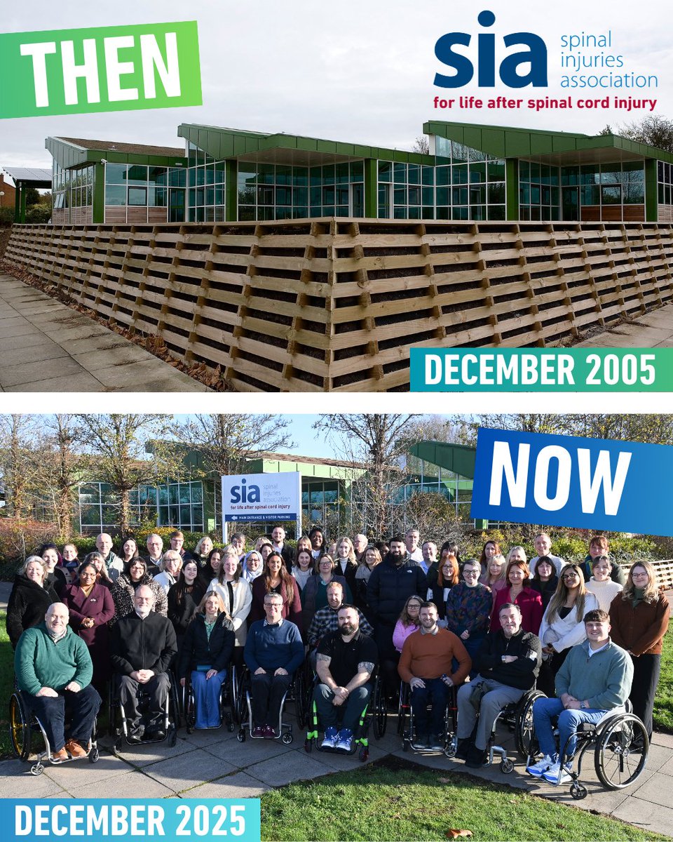 spinalinjuries's tweet image. Then vs Now 📷 🏠💙 

SIA House in Milton Keynes taken exactly 20 years apart. Now with more trees and a much larger team! #SpinalCordInjury #Community #MiltonKeynes