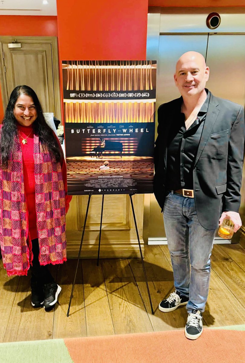 AshantiOmkar's tweet image. 🪬🔱🧿 Some glimpses of my time moderating conversations on stage and online for the brilliant #Oscar qualified #butterflyonawheel created by #composer turned #director #trevormorris who uses UK music studios like @AbbeyRoad often. A few glimpses. 🎬🏆🎤 #moderator #awardsseason