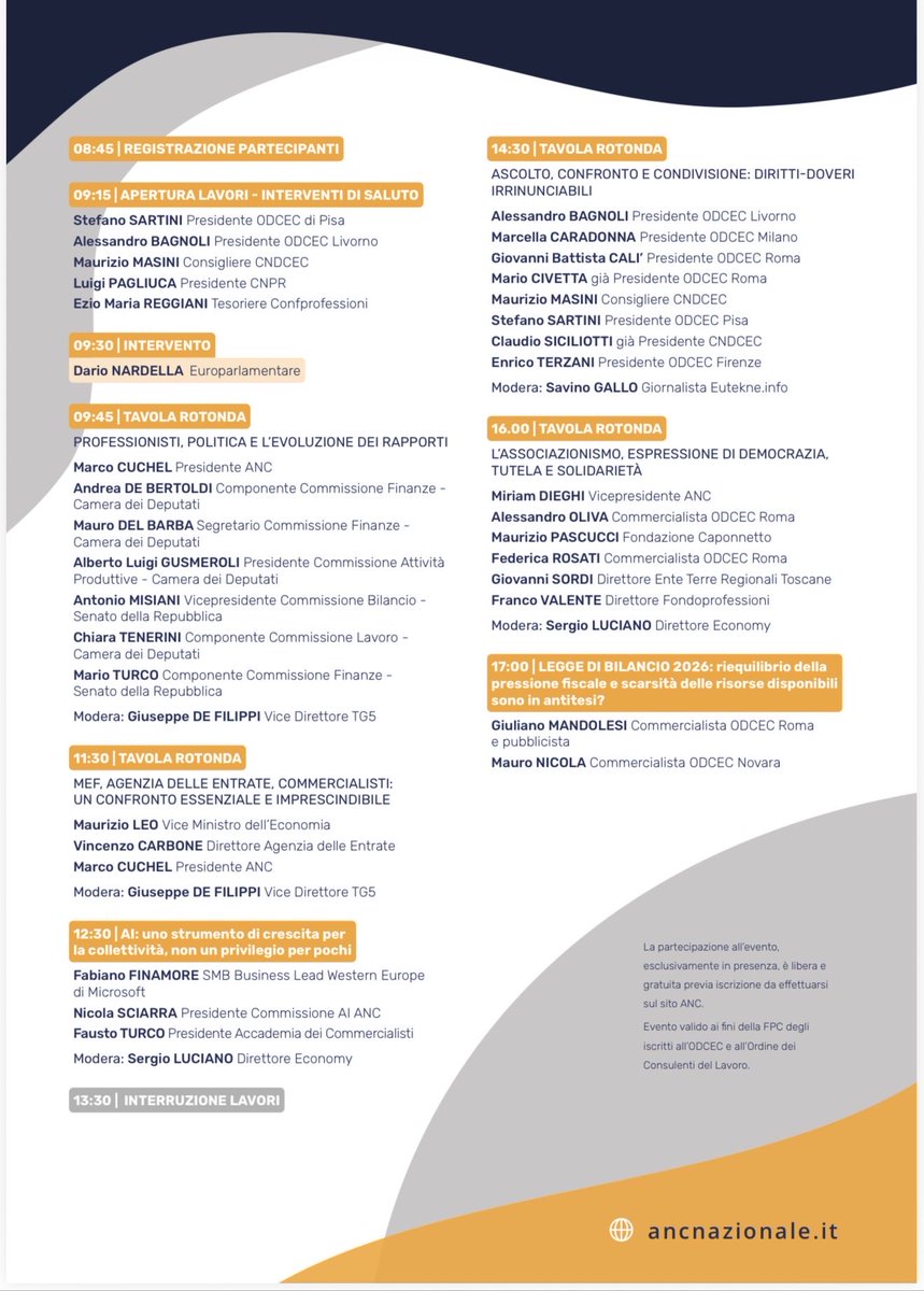 Vi aspettiamo numerosi a Pisa venerdì 5/12 alla XXI edizione di Obiettivo Futuro !!