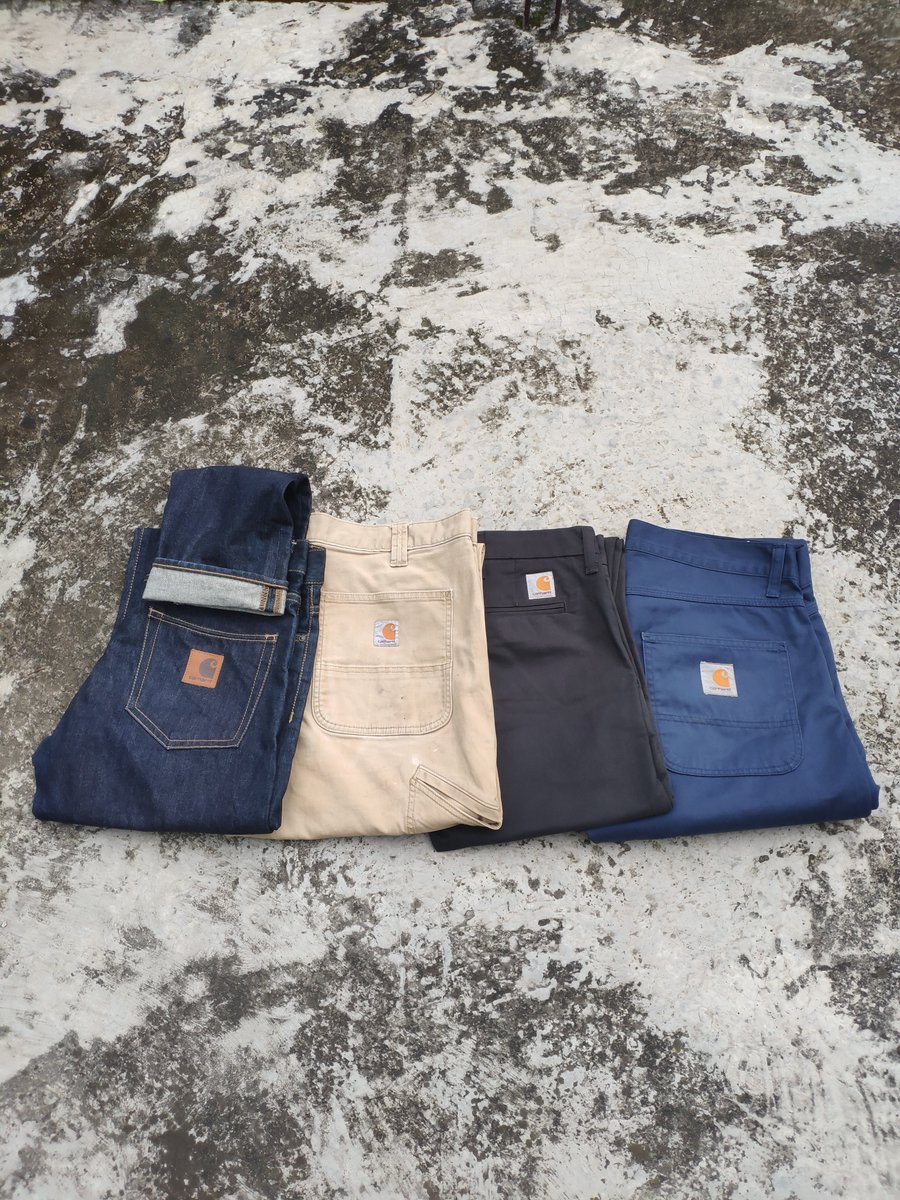 ioxsomeone's tweet photo. Just WTS 
Carhartt Long Pants
Sz 30-32-34 https://t.co/hUyb3RwHuk