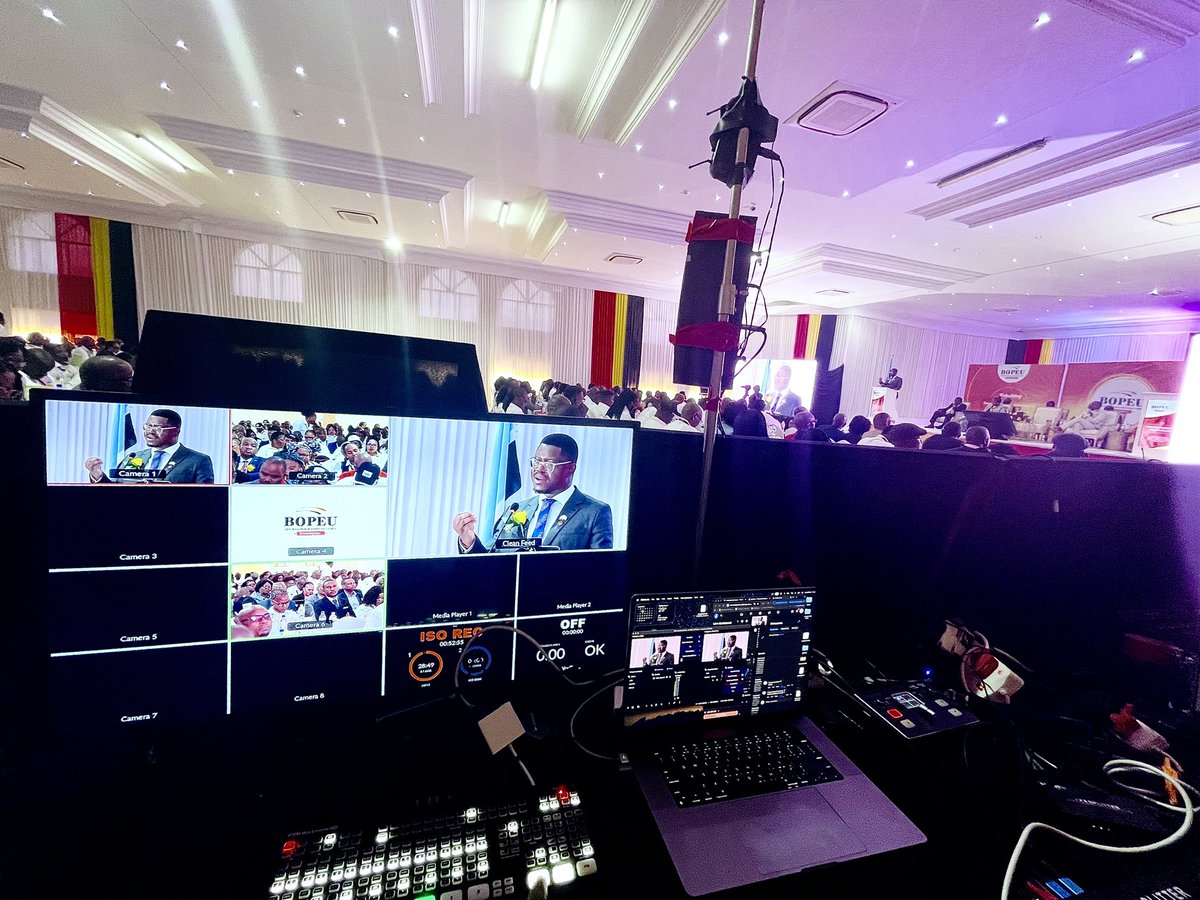 NioVisuals's tweet photo. Our technical team is in Palapye. 📍 

#Production #Technicalsolutions https://t.co/Lun144F74F