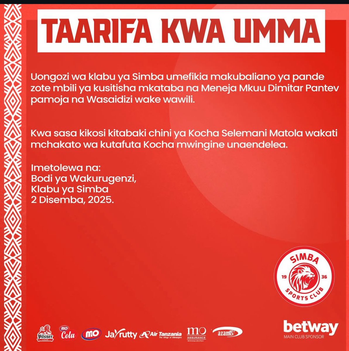 Prisca Kishamba tweet media