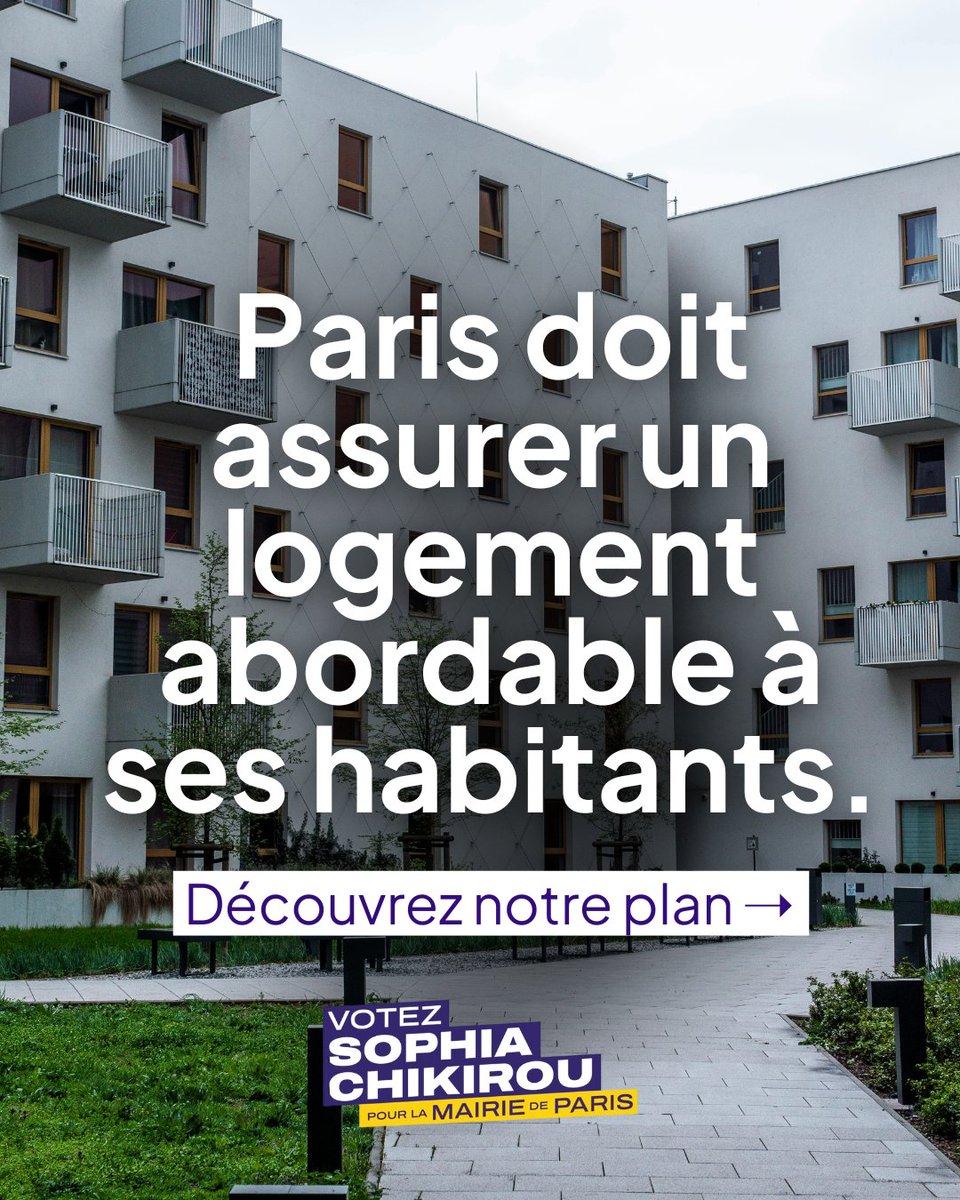 🟡 À Paris, le logement est le problème numéro 1.

Les habitants consacrent jusqu'à 50 % de leurs revenus à leur loyer.

Avec le Nouveau Paris Populaire, nous proposons un plan d'urgence pour baisser les loyers à Paris !

Retrouvez notre plan d'urgence communale pour le logement