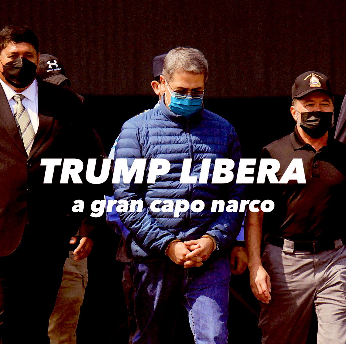 ThiagoResiste's tweet photo. ATENÇÃO!! O Trump acaba de libertar um dos maiores e mais sanguinários  NARCOTRAFICANTES de todo o continente, que havia sido condenado a 45 anos de JAULA nos EUA mas por ser amigo do Marco Rubio (que é de uma família de TRAFICANTES), ganhou INDULTO!

Extrema-direita 🤝🏻 narcos https://t.co/4PyVZLgyb7