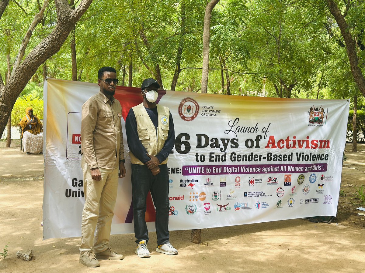 Solution_based7's tweet image. Last week, we proudly joined government institutions, civil society partners, development agencie, and the Garissa University community in launching the 2025 16 Days of Activism Against Gender-Based Violence.