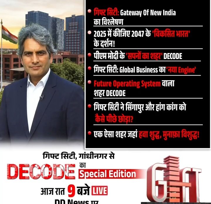 80Archana's tweet image. Swagat hai aapka sir ji 
Welcome and thanks sir ji 
#DecodeWithSudhirChaudhary