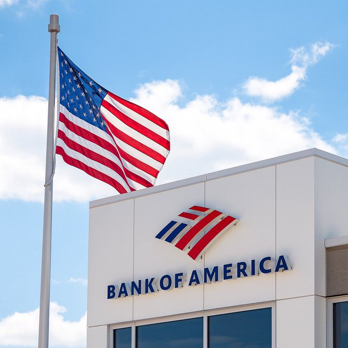 whispraofficial's tweet photo. JUST IN: 🇺🇸 Bank of America officially recommends clients put up to 4% of their portfolio in Bitcoin and crypto https://t.co/N6eai3ZKNh