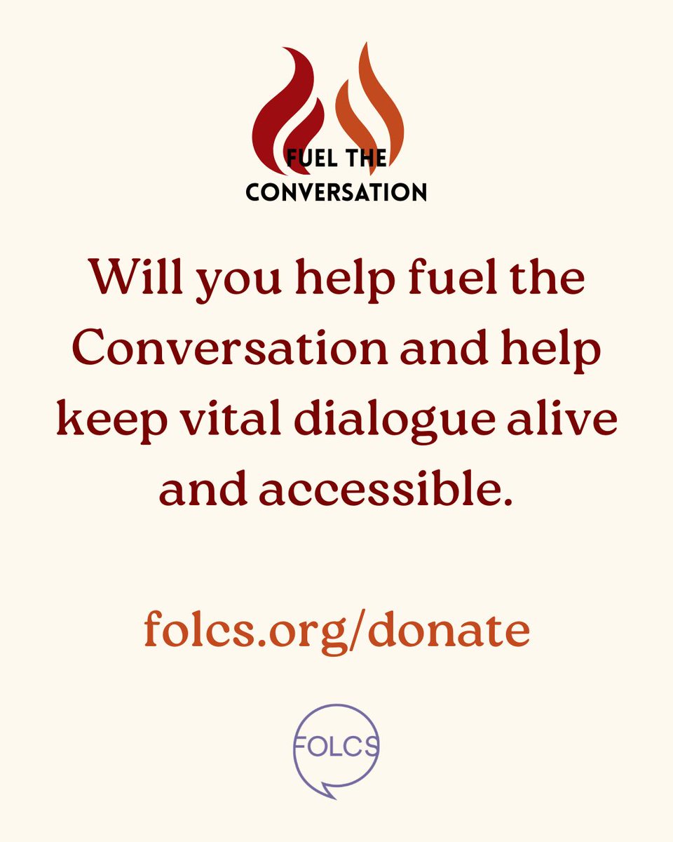 FOLCSevents's tweet image. Give today to support bold ideas, urgent issues, and compelling voices. folcs.org/donate/ #folcs #give #donate #nonprofit