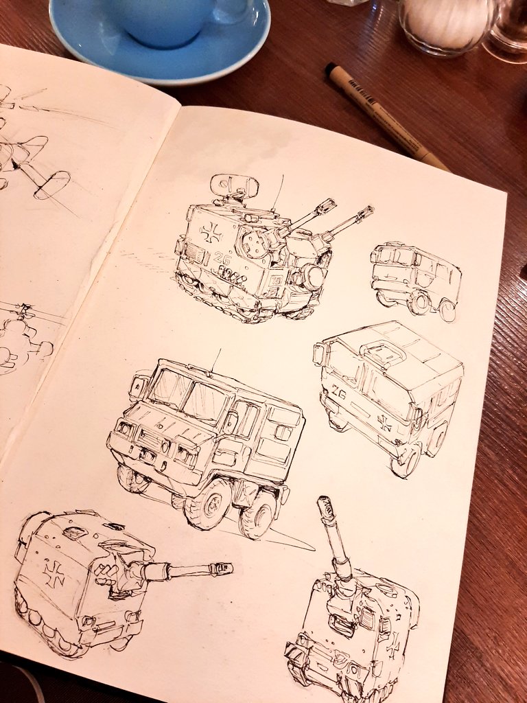 Sketching more blocky things