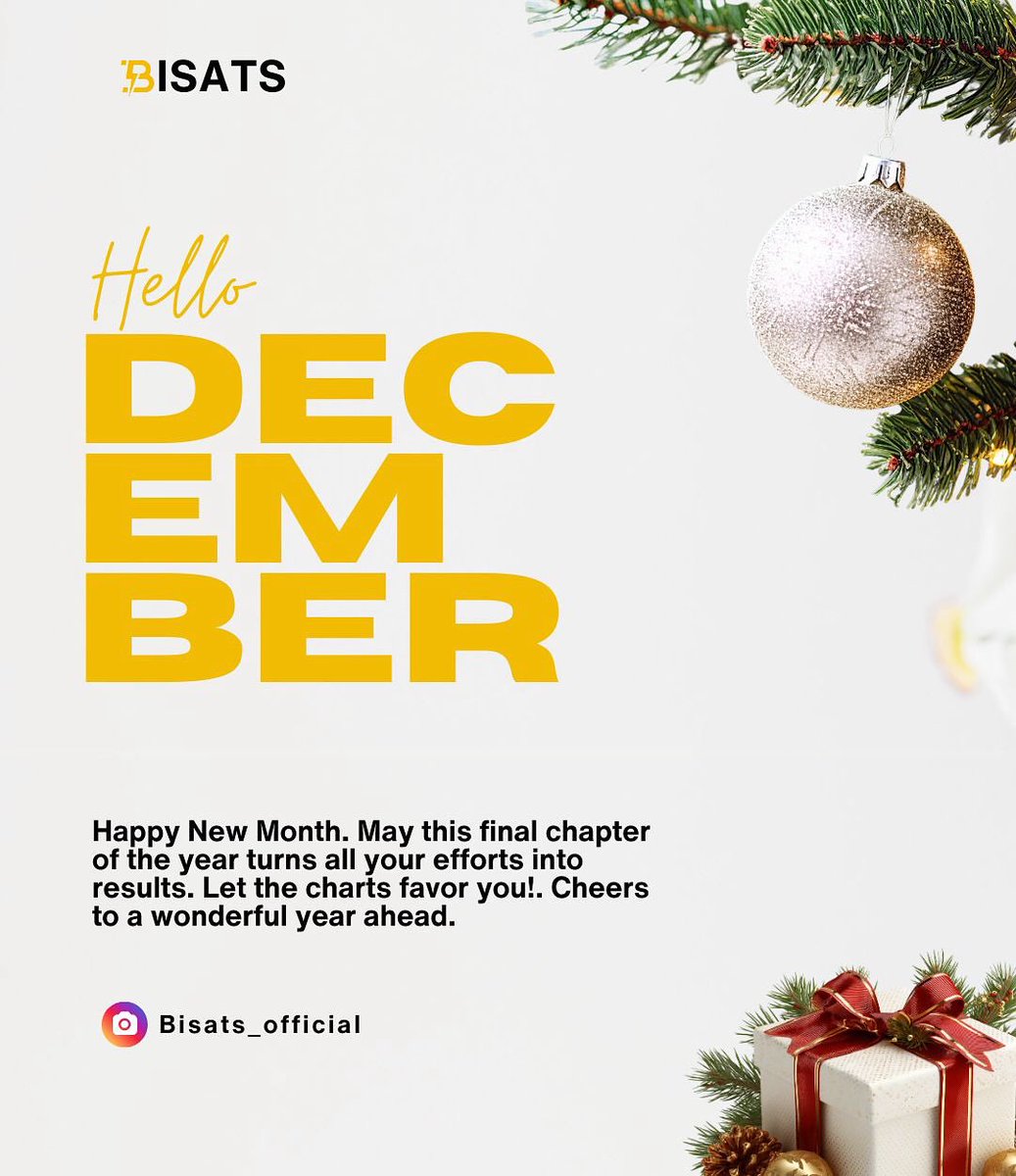 BisatsGlobal's tweet image. December vibes in the air. Trade more on Bisats, get more gifts from Santa. 

#bisats #p2p #crypto #usdt #bitcoin #launching #web3 #cryptocurrency #cryptocoin #trading #investing #finance #fintech #fyp #p2pnigeria #buycryptonigeria #BisatsNigeria #trade #tradecrypto