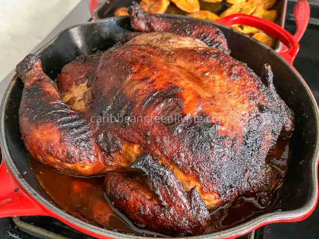 Caribbean fall dinner idea: Chicken with Hibiscus Glaze.
Sweet, tangy, floral + gorgeous color.
Recipe → caribbeangreenliving.com/chicken-with-h…