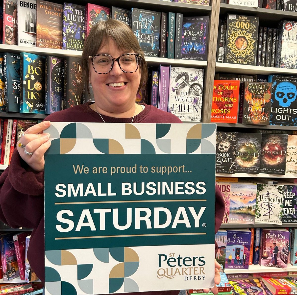 Derby Cathedral Quarter and St Peters Quarter Business Improvement Districts celebrate Small Business Saturday dlvr.it/TPb1gR