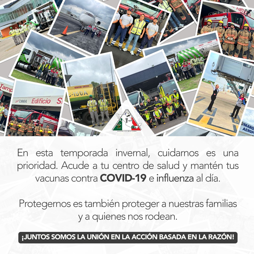 Cuidarnos también es parte de nuestro compromiso. En esta temporada, reforzar nuestra salud es fundamental para seguir adelante con fuerza y bienestar. ✈️💙