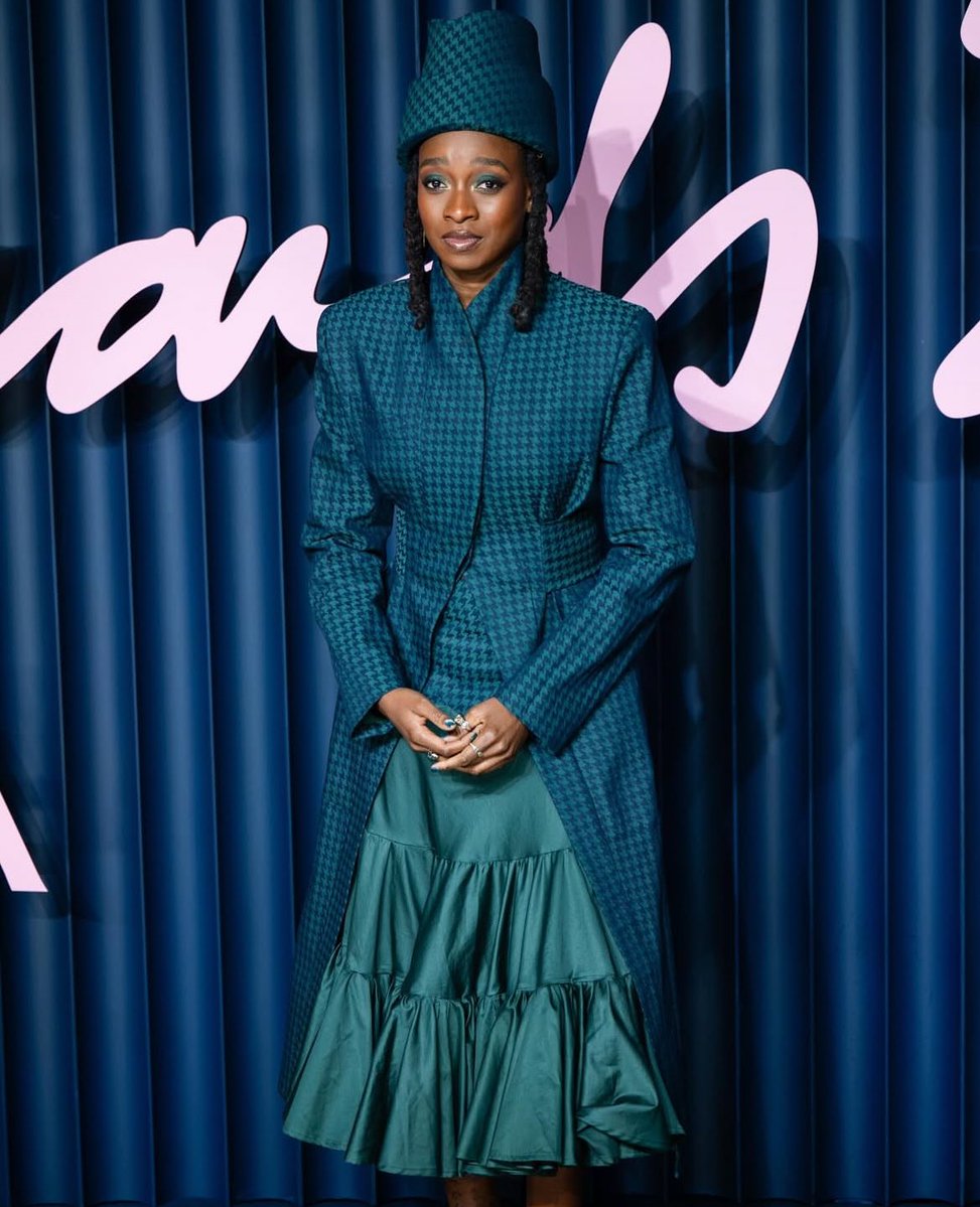 NoteSphere's tweet image. Skepta, Tems, Little Simz &amp;amp; Lakeith Stanfield at the Fashion Awards (2025)