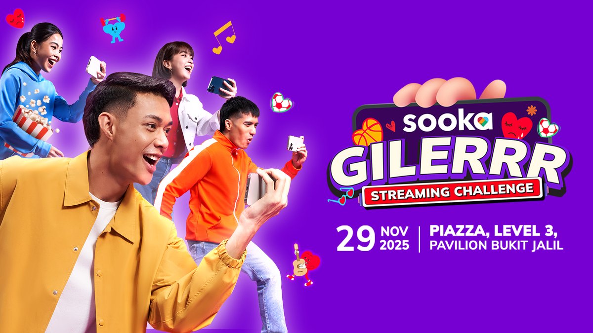 selliyal's tweet photo. ஆஸ்ட்ரோ: ‘Sooka Gilerrr Streaming Challenge’  – மலேசிய சாதனை புத்தகத்தில் இடம் பிடித்தது https://t.co/qX4B87NZW0 via @Selliyal - செல்லியல் https://t.co/ByjSD7MAak