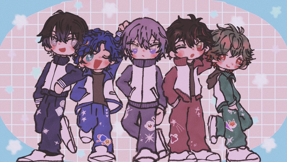 漢たち👊🏻.ᐟ.ᐟ  ※捏造衣装
#ドロウイング #そうまart #絵イト展
#ツクモ神絵巻 #アステル絵ダ