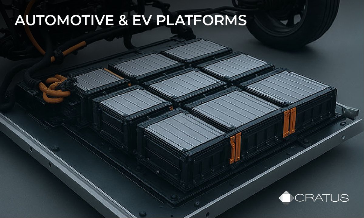 CRATUSTECH's tweet image. From concept to working systems, we help bring reliable and scalable mobility solutions to life.
 🔗cratustech.com/engineering-in…
#EV #ElectricVehicles #Mobility #Automotive #Innovation #HardwareDesign #EngineeringServices