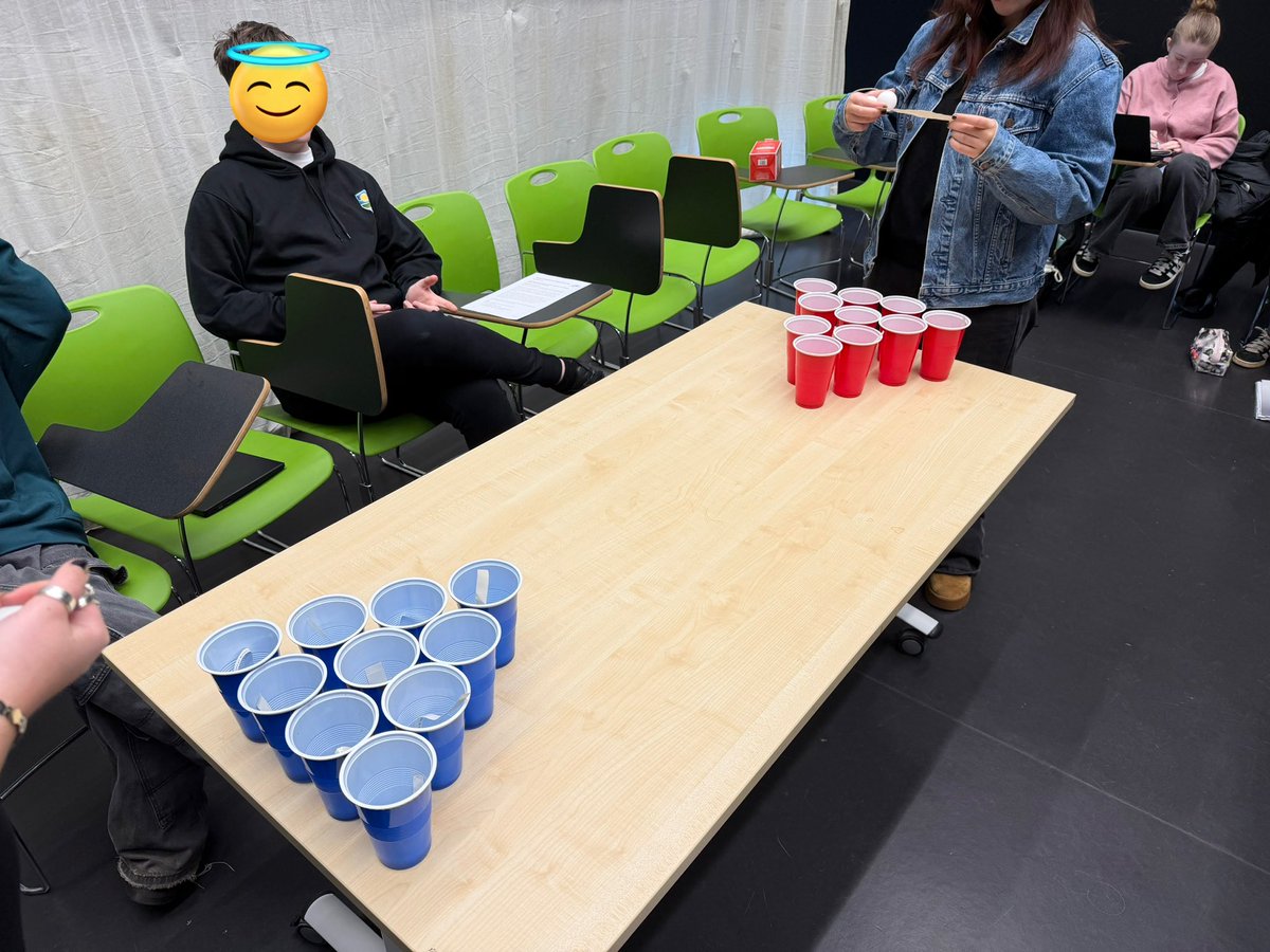 Senior phase in full revision mode for formal assessments! Revision Pong and Jenga were big hitters!