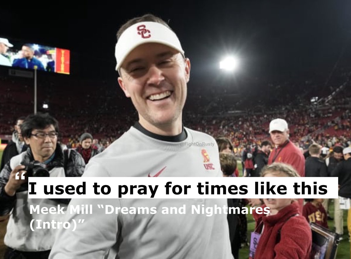 USC is going to be the ONLY school not in the SEC to close a #1 recruiting class in the last 18 cycles 👀

USC will be the ONLY school to do it more than once in the last 21 years 🤯

USC is the 𝓅𝐿𝒜𝒸𝑒 𝓉𝑜 𝒷𝑒✌🏻

#FightOn✌🏻