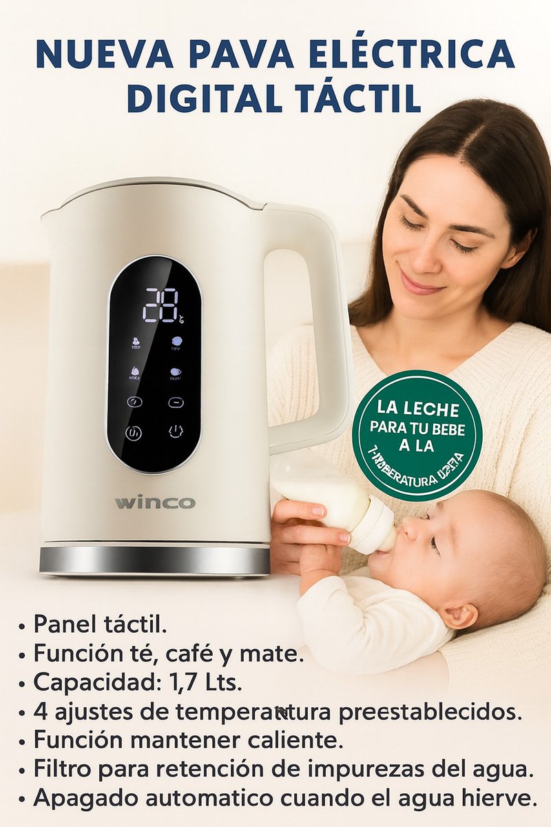 La #leche para tu #bebe a la #temperatura #justa. etienda.com.ar share.google/LMHBD2EXFU7wCB…