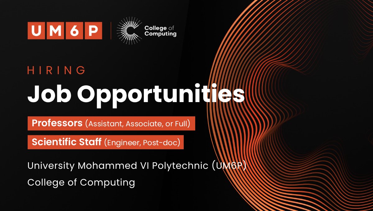 UM6P College of Computing tweet media