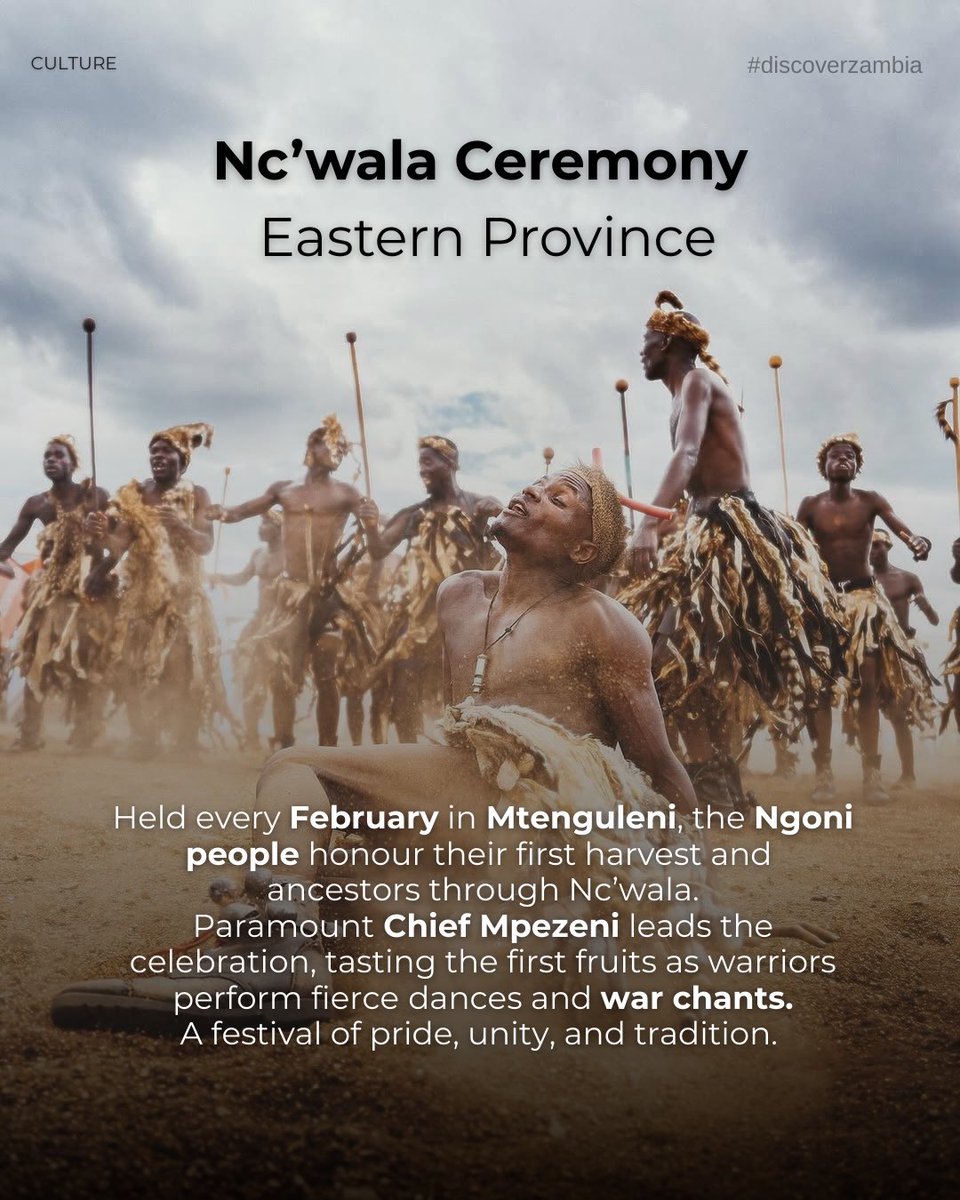 Our vibrant Zambian traditional ceremonies. Which of these have you been to?🪘🇿🇲
