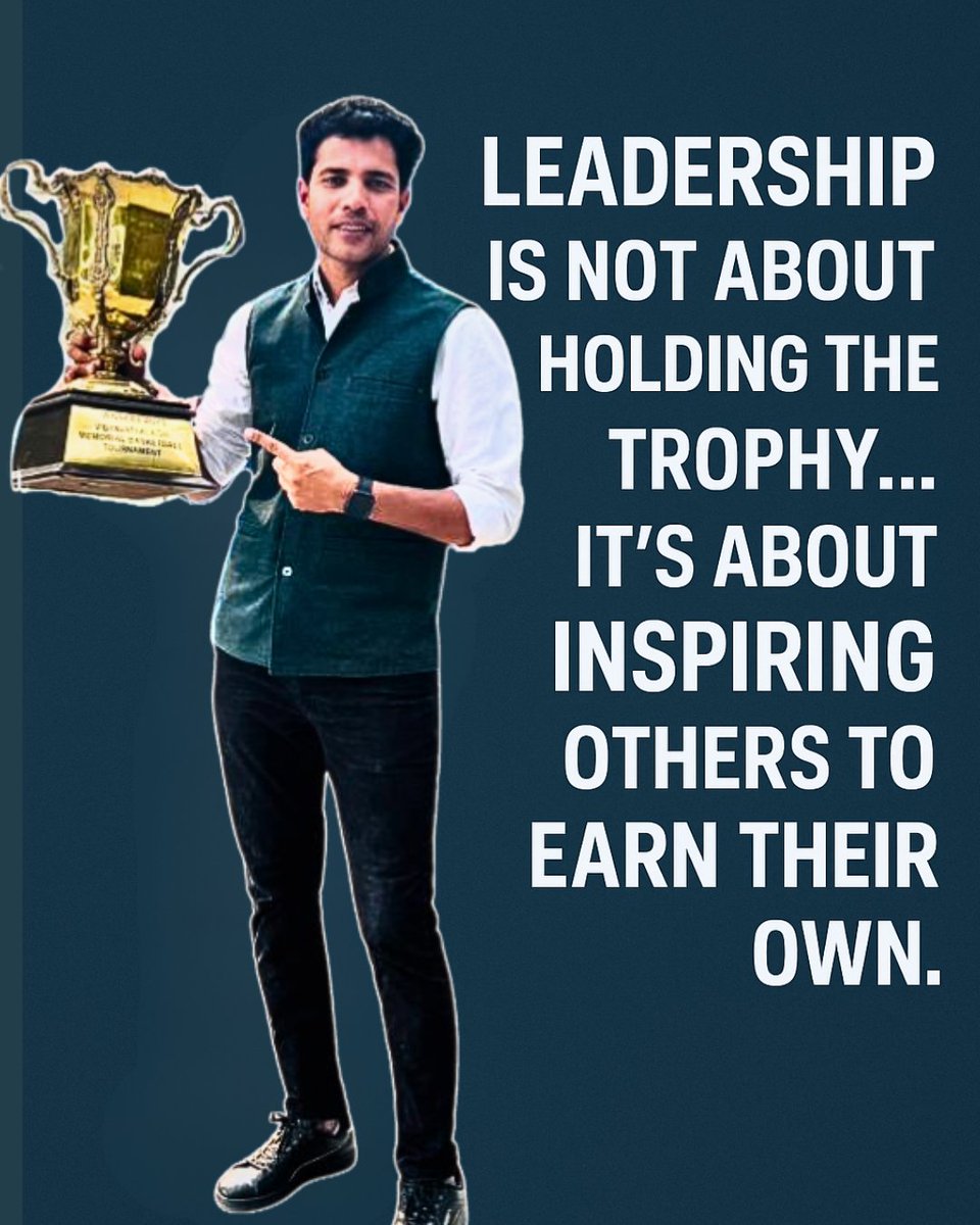 ibsportsacademy's tweet image. As the 𝐅𝐨𝐮𝐧𝐝𝐞𝐫 𝐚𝐧𝐝 𝐇𝐞𝐚𝐝 𝐂𝐨𝐚𝐜𝐡 of @ibsportsacademy , I believe true leadership is measured not by the awards we hold, but by the champions we help create. 🌟🏆

- Ishwar Bhati @bhatiishwar 
 
#leadership #inspiringleadership #leadbyexample #motivation #success