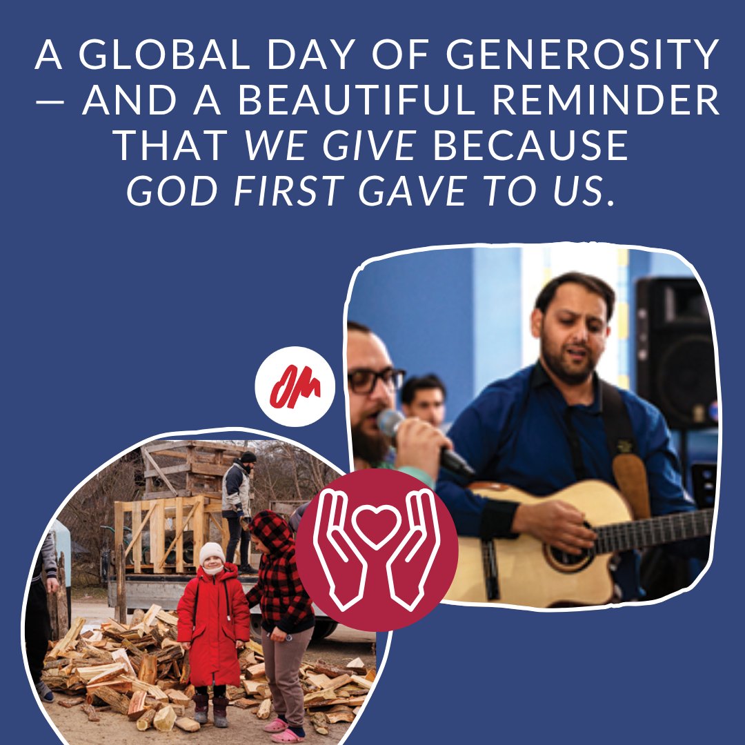 Today is Giving Tuesday! Canadians across the country are coming together to share kindness and compassion. Join us in Giving Hope... a gift that meets real needs and share the hope of Jesus. 

♥️ → om.org/ca/christmas-2…