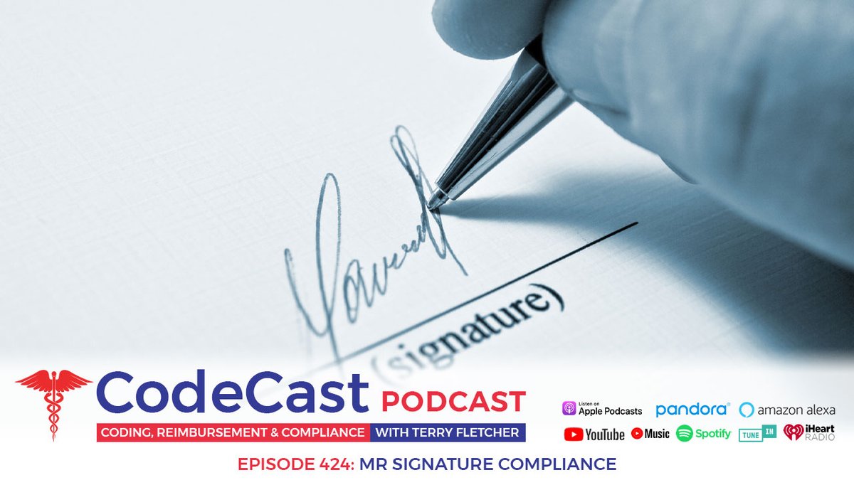 TerryCoder1's tweet image. Medical record signatures are so much more than a macro that says “electronically signed by Dr. Jack Jones.”

A real provider signature is a legal attestation, confirming they actually performed, reviewed, or agreed with what’s documented. But… is that what’s truly happening in…