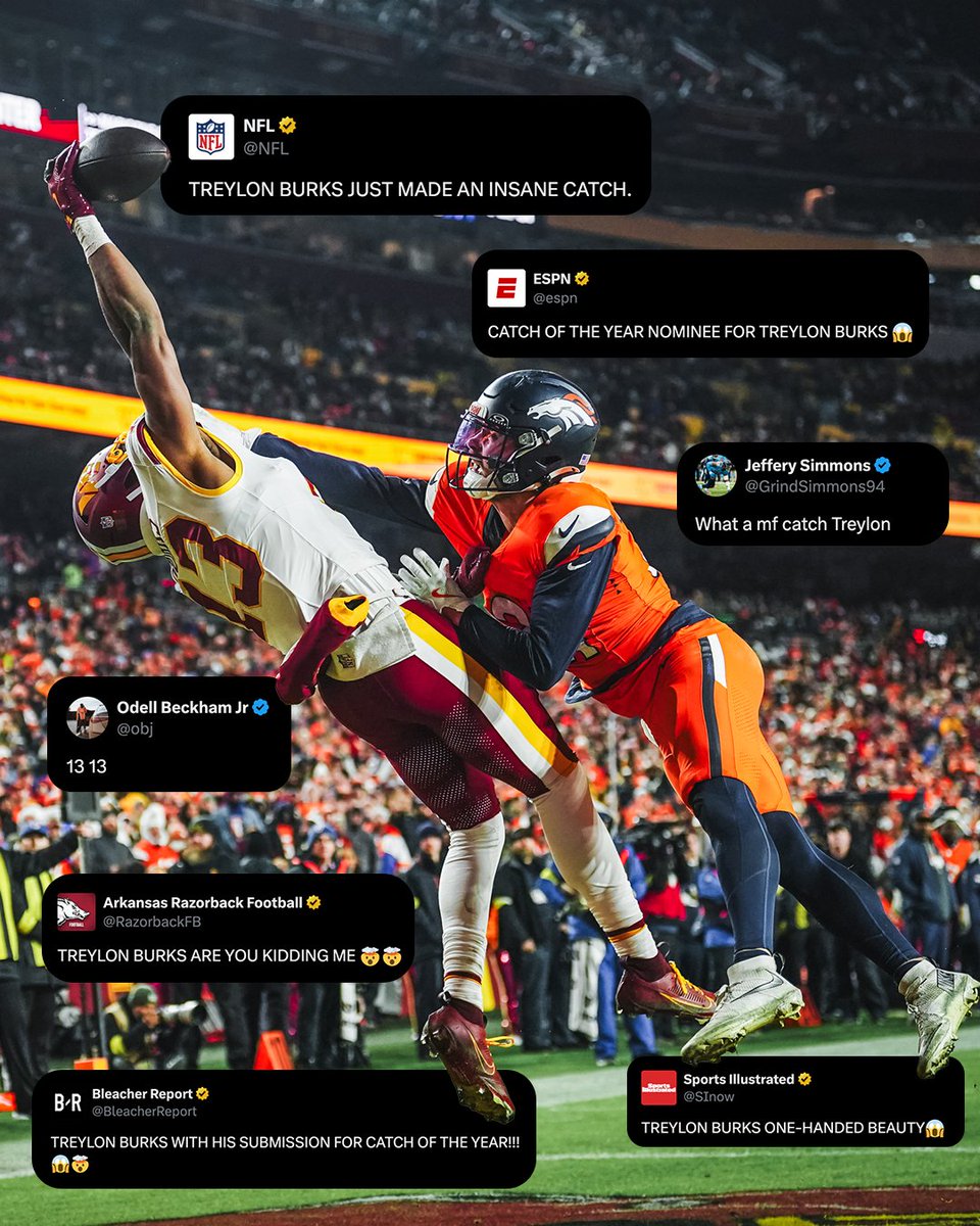 Commanders's tweet photo. Burks making some noise online 🗣️ https://t.co/JQe3pmKbgU