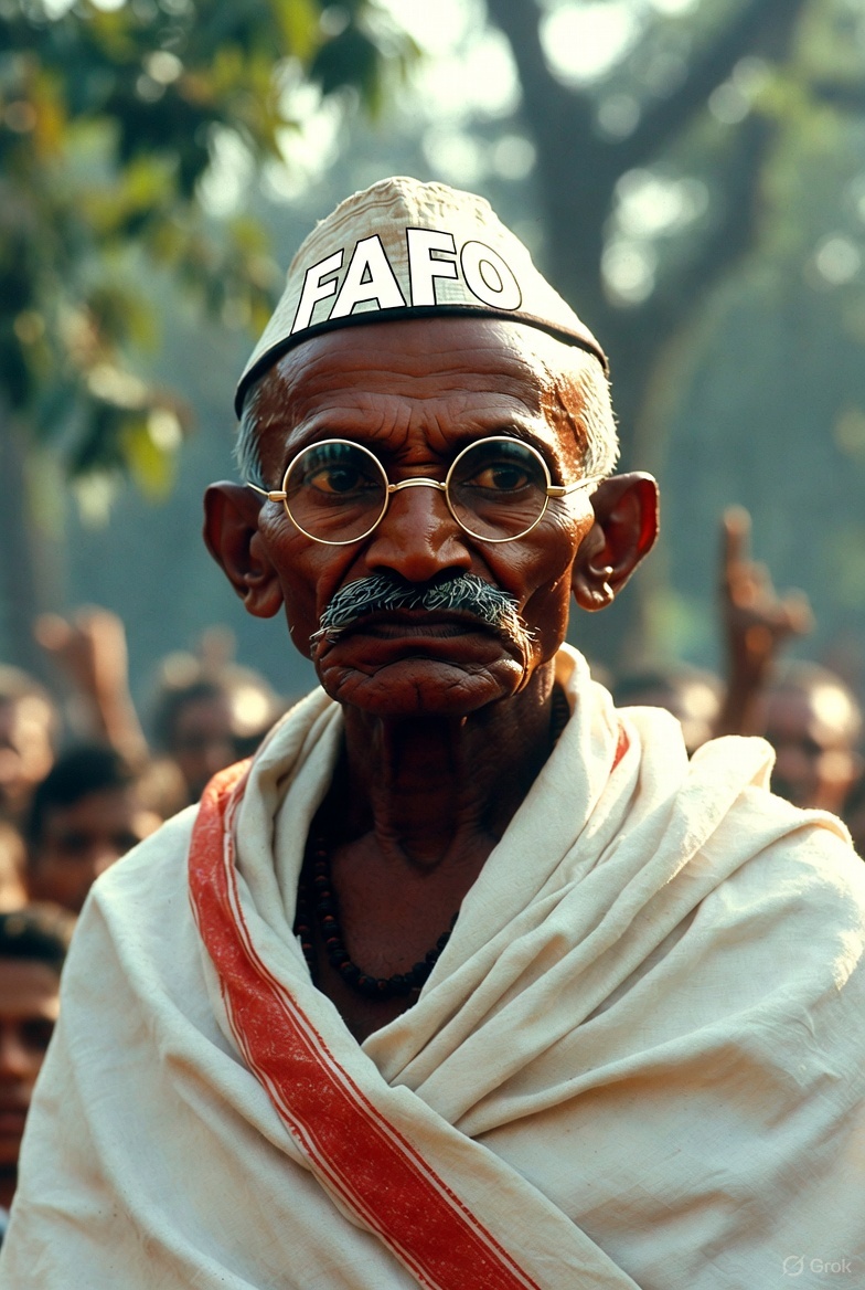 R3Marton's tweet photo. @mog_russEN As Gandhi once said with great wisdom: If one decides to FA, it's only fair that he's about to FO. https://t.co/1MsxguBRWE