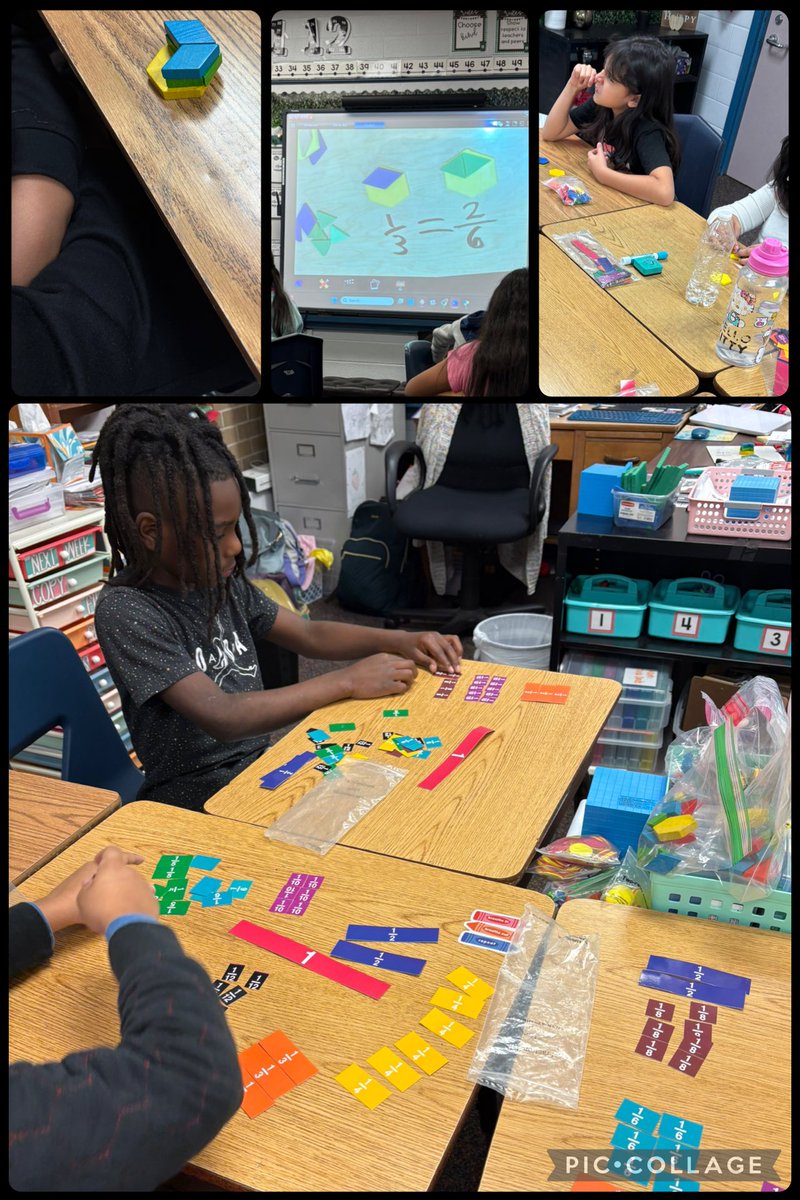 MeadorElementa1's tweet image. Meador mathematicians exploring equivalent fractions! #PISDMathChat ⁦@ConnieDaumas⁩