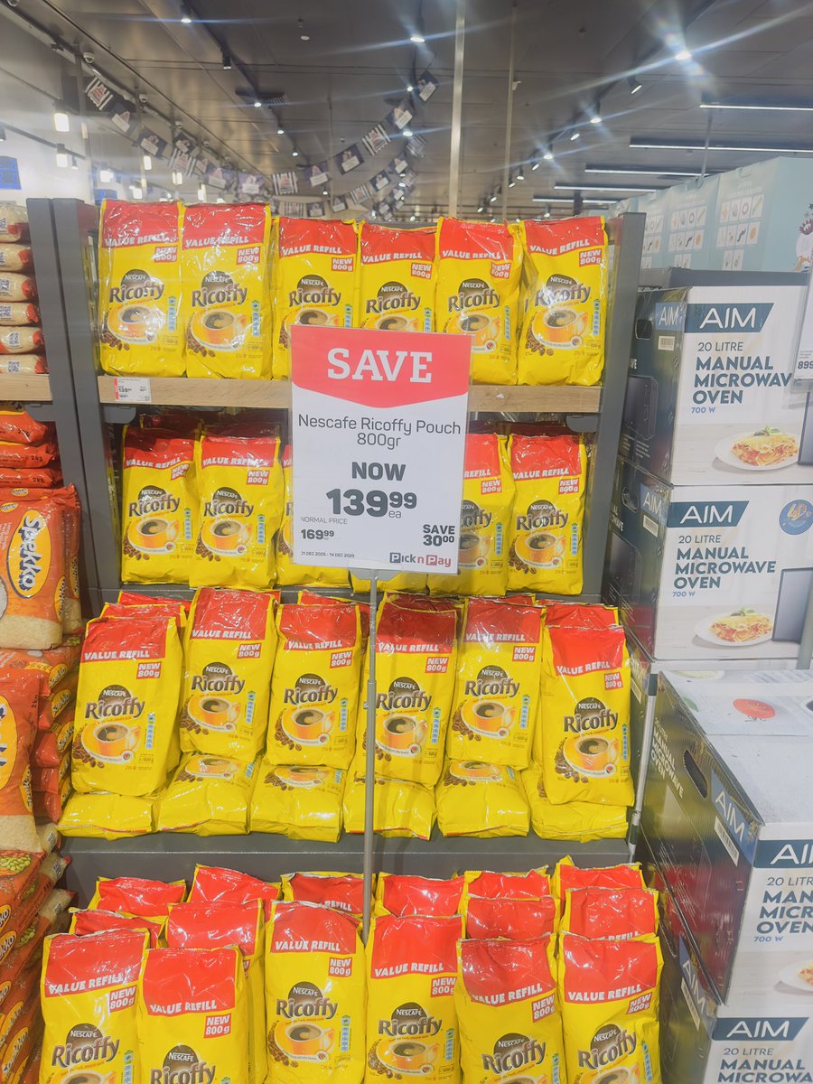 Avid coffee drinkers… don’t say I didn’t plug you guys … pic n pay, run fast