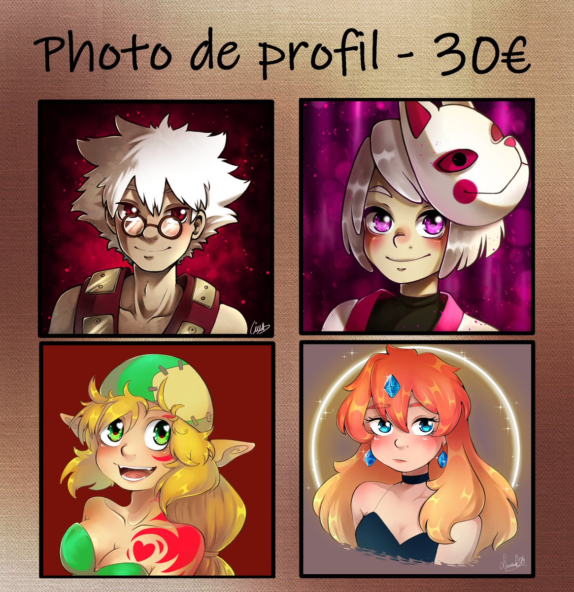 liwanol's tweet image. Mise à jour des fiches de commi, pas que j'ai bougé les prix mais j'ai mis des nouveaux dessins 🥰 

C'est d'ailleurs ouvert en ce moment ! ça m'arrive de faire les commissions en stream (je demande toujours la permission!)
Merci a tout ceux qui prennent le temps de partager ! 💖