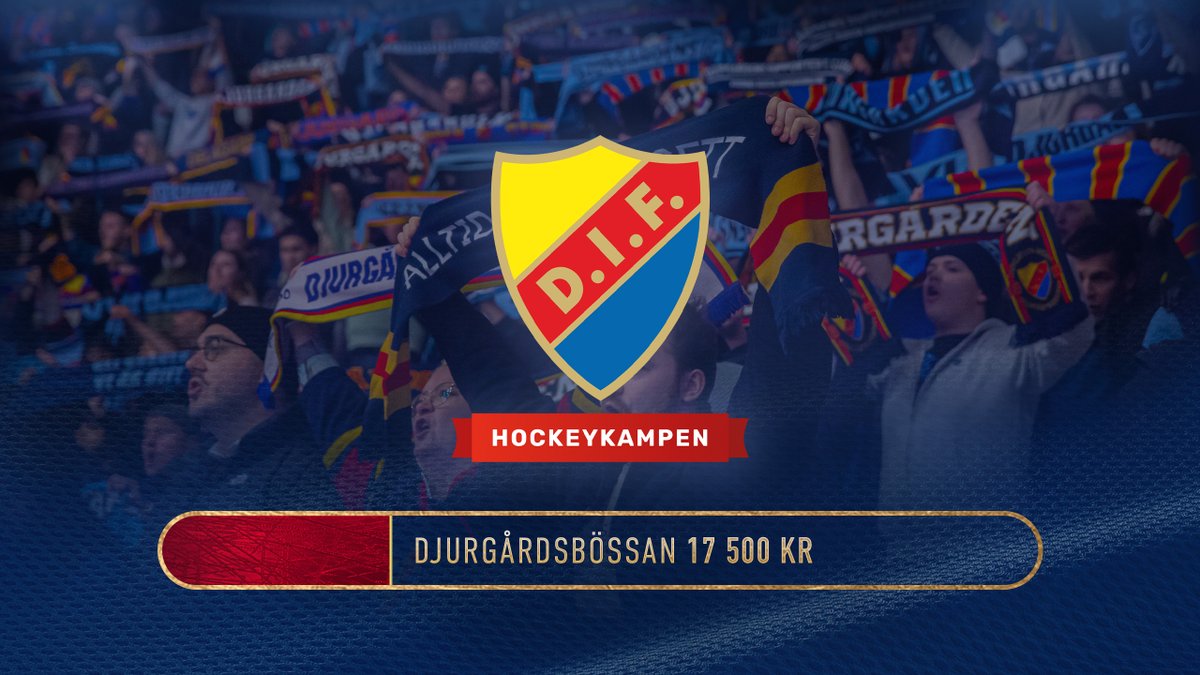 Musikhjälpen har snart pågått i ett dygn och Djurgårdsbössan placerar sig just nu på fjärdeplats i SHL-tabellen. Nu visar vi att Djurgårdsfamiljen är 𝗻𝘂𝗺𝗺𝗲𝗿 𝟭!

Tillsammans 💛❤️💙

🎶 Läs mer om Djurgårdsbössan på bossan.musikhjalpen.se/hockeykampen-d….

#DIFHockey | #AlltidOavsett