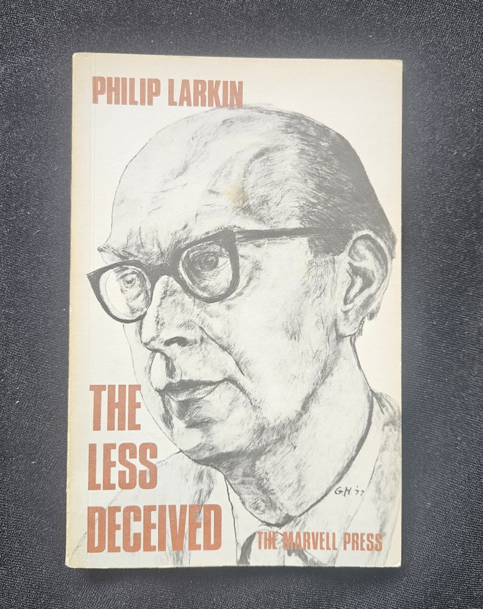 As well as it being 40 years ago today since Philip Larkin's death, this year it's 70 years since the publication of his first mature volume, 'The Less Deceived', in 1955. The poems in it were mostly written during his five relatively happy years in Belfast, and the volume would