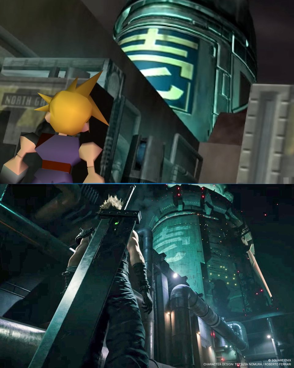 finalfantasyvii's tweet image. Then and now.

Final Fantasy VII Remake Intergrade arrives on Nintendo Switch 2, Xbox Series X|S, and Xbox on PC from January 22nd! Digital pre-purchases include the original Final Fantasy VII.
