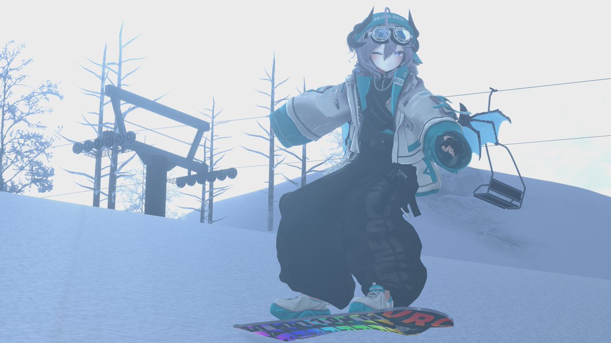 12月に入り冬ということでスノボ！
BGMはロマンスの神様を脳内再生してください！
#VRChat #VRChatPhotography #Shinano3D