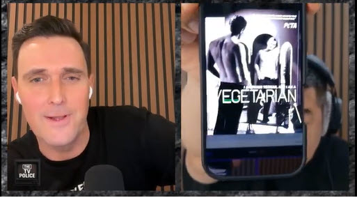 lmk66's tweet photo. Hey @OYeoman - are you a vegetarian for real? Because I am.  You never know what tidbits you will get from Owain and @Tim__Kang  when you watch #TheTVPolice #TheMentalist Podcast. https://t.co/pUwkUbza2l https://t.co/h6b5Q05Pfq