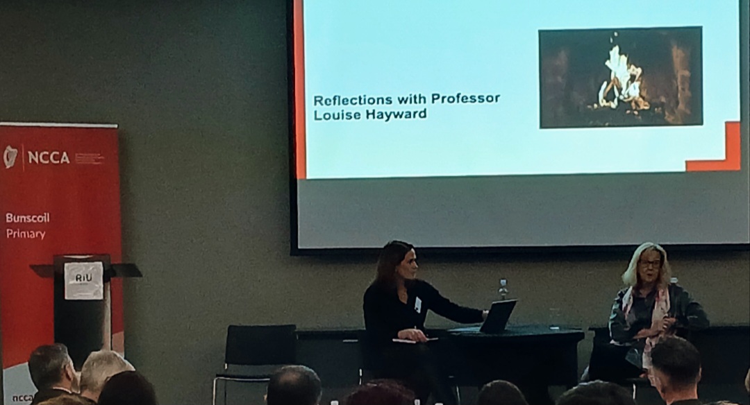 NCCAie's tweet image. 🗣️ Today's seminar concludes with an interesting discussion between Dr Tracy Curran, NCCA and Professor Emerita Louise Hayward focusing on a future model of shared learning and collective responsiveness.

🗺️#primarydevelopments