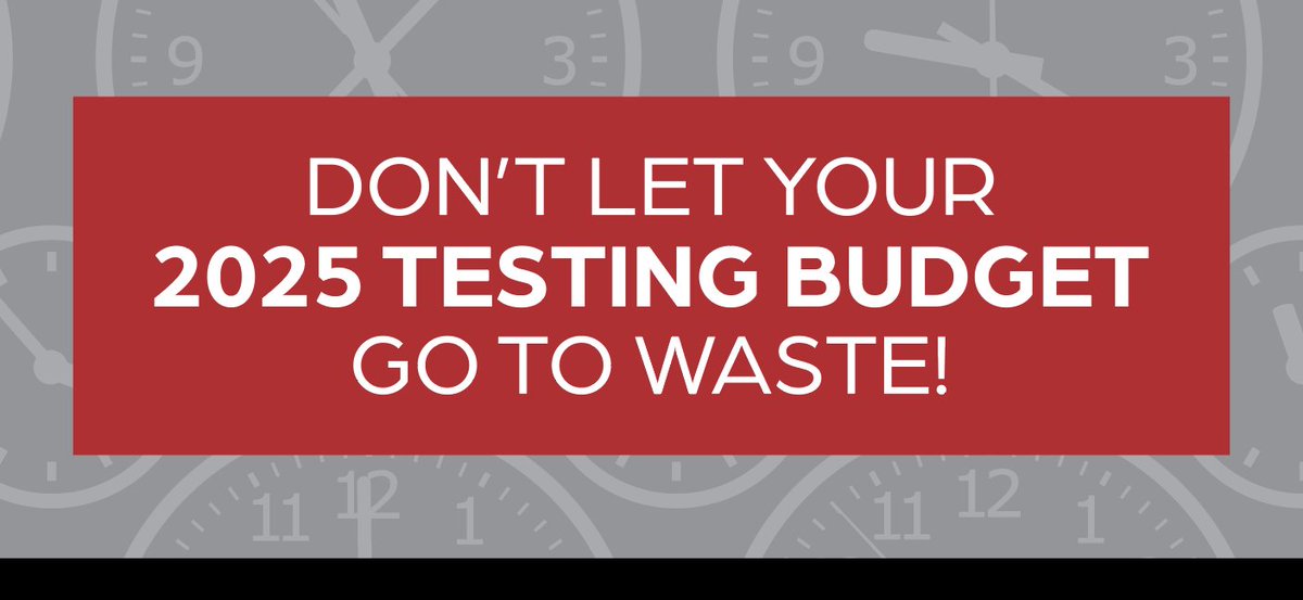With 2025 ending, don't let unused funds go to waste. 

Lock in 2026 testing now with Riverbank's Advance Payment Program - avoid longer lead times later on &amp; get a jump on next year.

Reserve your spot before the year ends: hubs.ly/Q03WkZjF0

#Riverbank #Acoustics #Testing