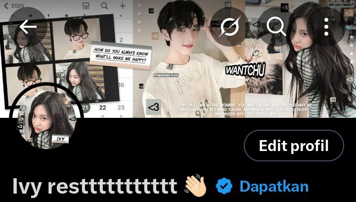 Layout gemass dari pacarkuuu ♥️