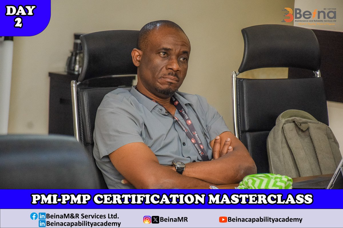 BeinaMR's tweet image. Day 2 of 5:  Project Management Professional (PMI-PMP) masterclass @BeinaMR 

Today, we focused on Creating a High-Performing Team in Module 1 of the PMP ECO:

1. Enablers for Team Success:
-Clear Goals (SMART)
-Effective Communication
-Defined Roles