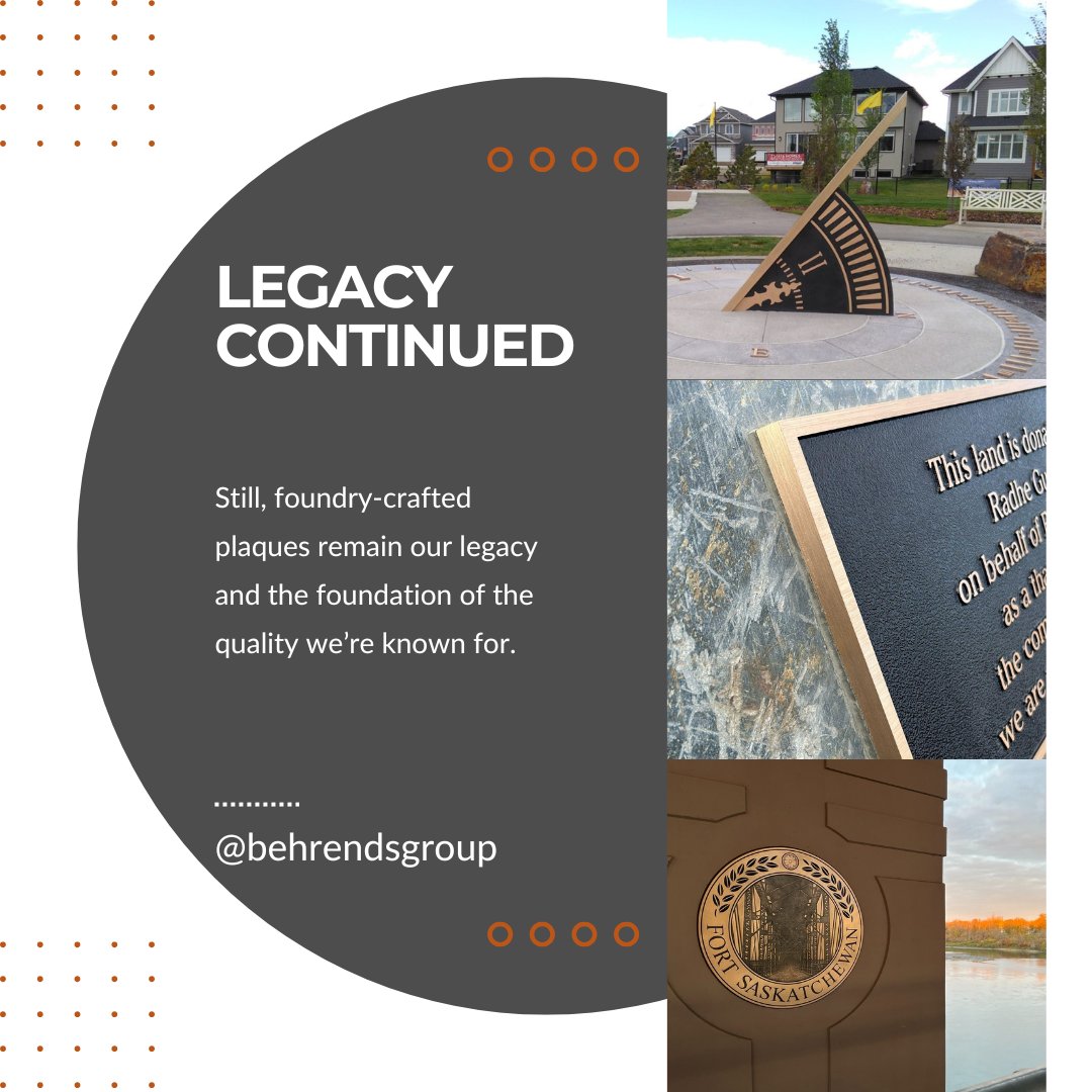 Behrends is the legacy signage company for your signage and plaque needs.

#legacy #yegbusiness #albertabusiness #signage #signs #signcompany