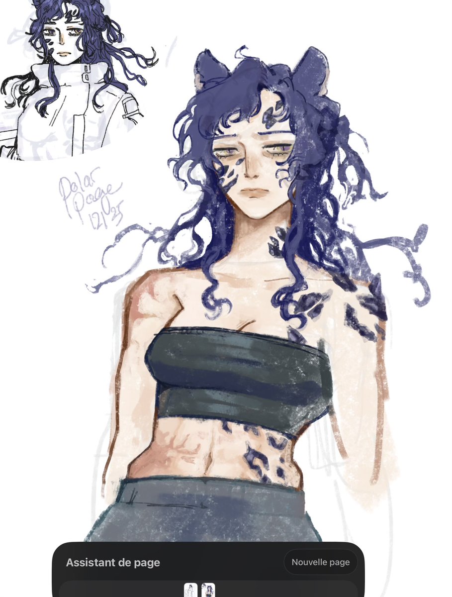 Redrew an #Arknights oc for fun. I like her design ✨