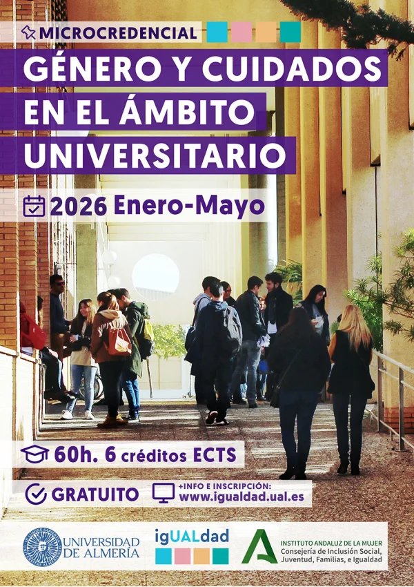 esomi_udc's tweet image. 📢 Nuestras compañeras Andrea Souto, Paloma Moré y Raquel Martínez-Buján participan en la Microcredencial “Género y cuidados en el ámbito universitario” (UAL – Instituto Andaluz de la Mujer).

ℹ️ Info: igualdad.ual.es/index.php/acti…

#Cuidados #Género #Microcredencial