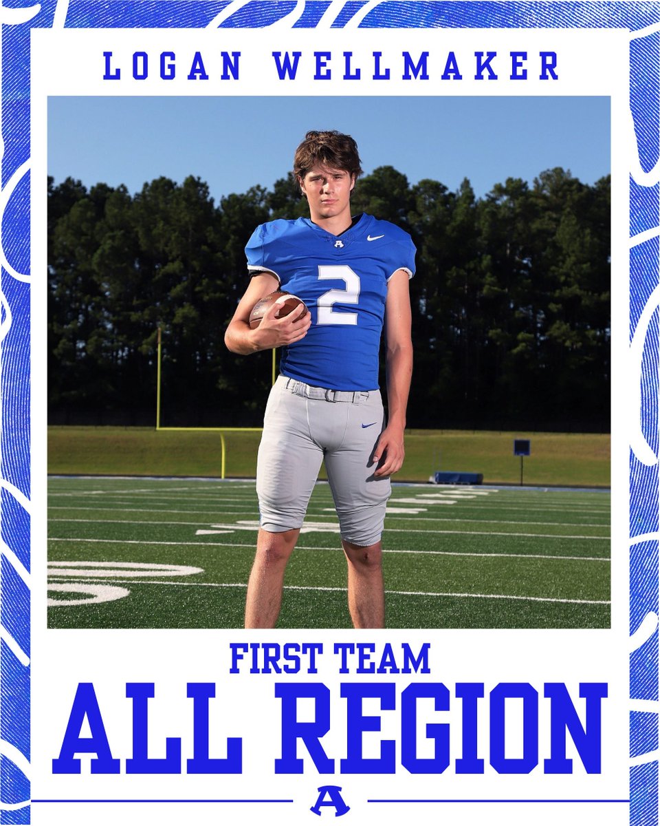 ArmucheeFB's tweet image. Congratulations to our 1st Team All Region Defensive Players Cason Wade and Logan Wellmaker