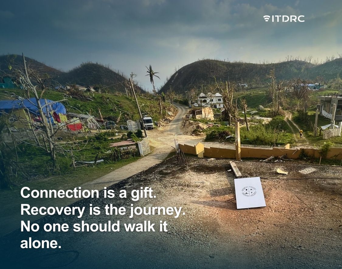 ITDRC's tweet photo. To give the gift of connection, follow the link: https://t.co/oaHVKr0aPY
 #CommIsAid https://t.co/OH0i648eMW