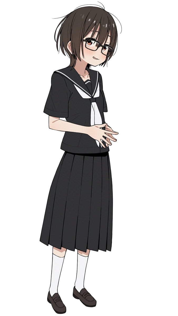 #一次創作祭り冬の陣2025 
メガネ率高め