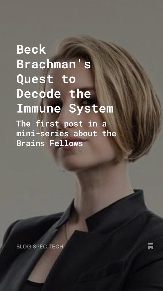 At the end of the day, it’s people who create science and technology. 

<a href="/BeckBrachman/">Dr. Beck Brachman</a> is the founder of IMPRINT, an FRO decoding the immune system.